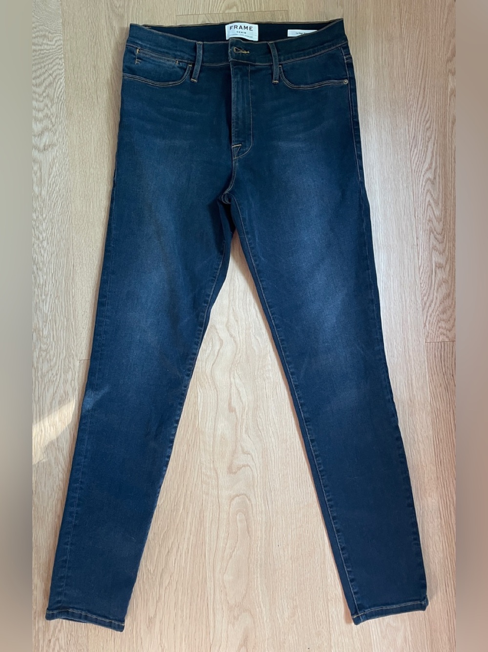 Frame Black Denim Le High Skinny